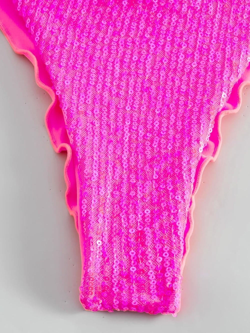 Triangle Sequin Bikini Set - Picture 3 of 10